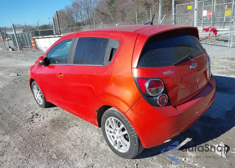 2012 Chevrolet Sonic 2Lt из США, поврежденный, VIN 1G1JC6SH2C4137111